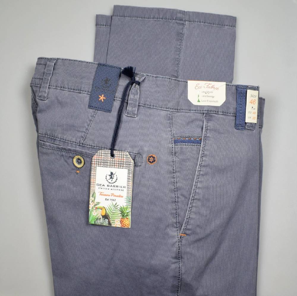Sea Barrier Pantalone grigio regular fit sea barrier in cotone stretch Limitato a 3 giorni