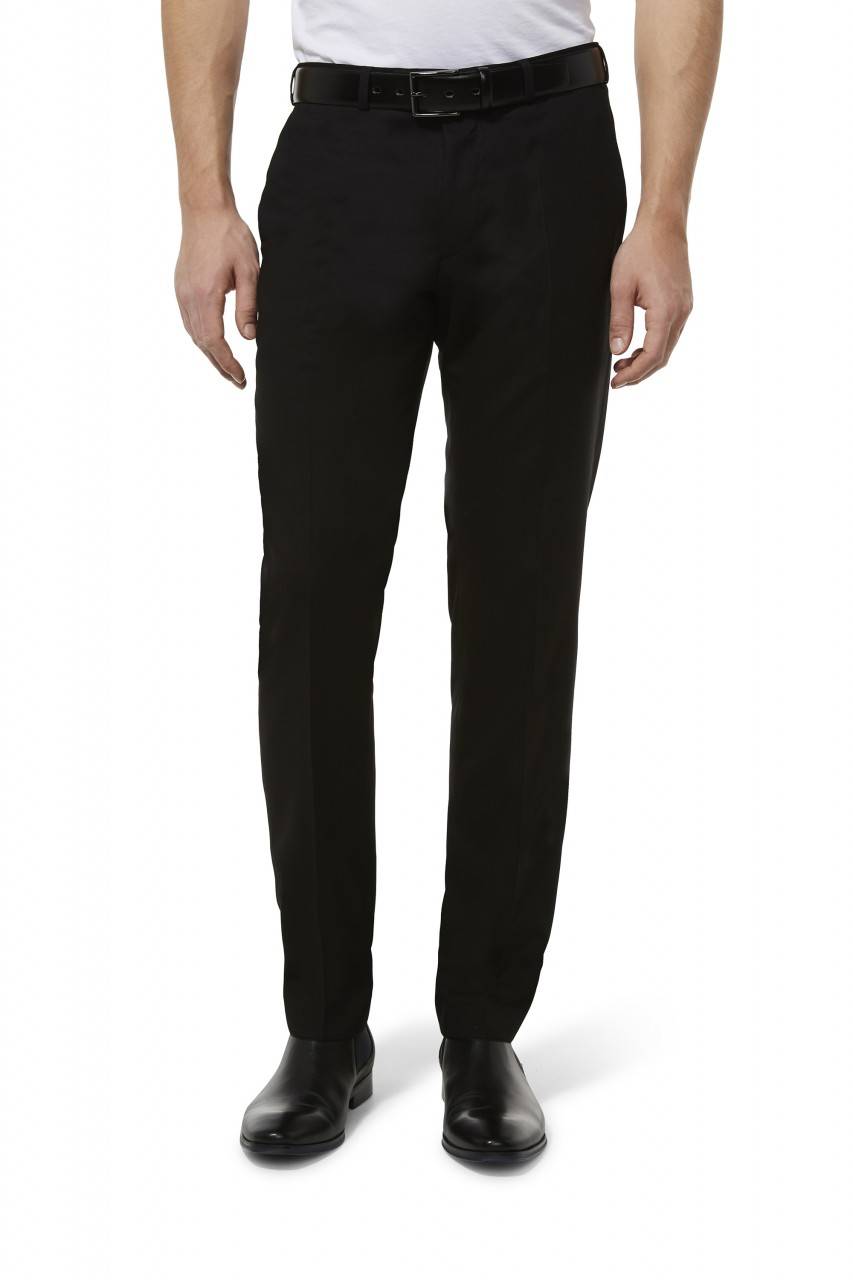 Digel Move Pantalone nero slim fit digel move misto viscosa e poliestere