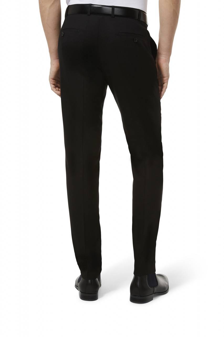 Digel Move Pantalone nero slim fit digel move misto viscosa e poliestere Italy