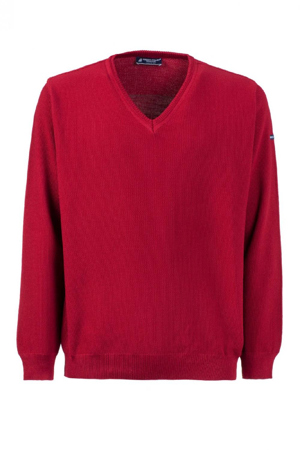 Green Coast Pullover bordò green coast modern fit made in italy Soddisfazione Garantita