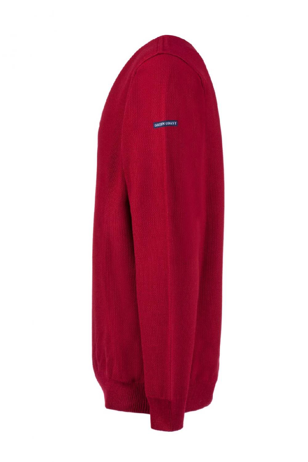 Green Coast Pullover bordò green coast modern fit made in italy Soddisfazione Garantita