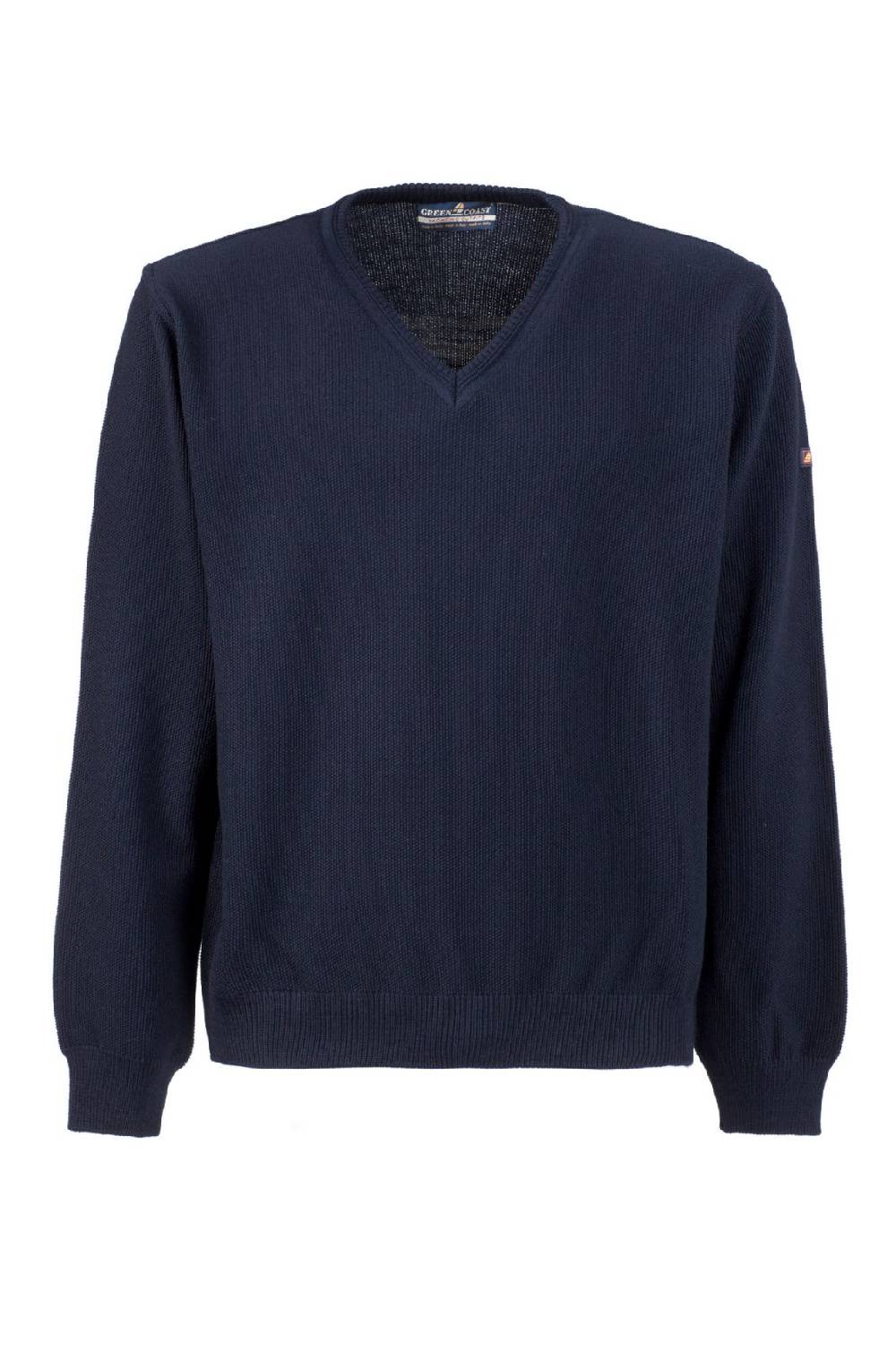 Green Coast Pullover blu green coast modern fit made in italy Qualità Garantita