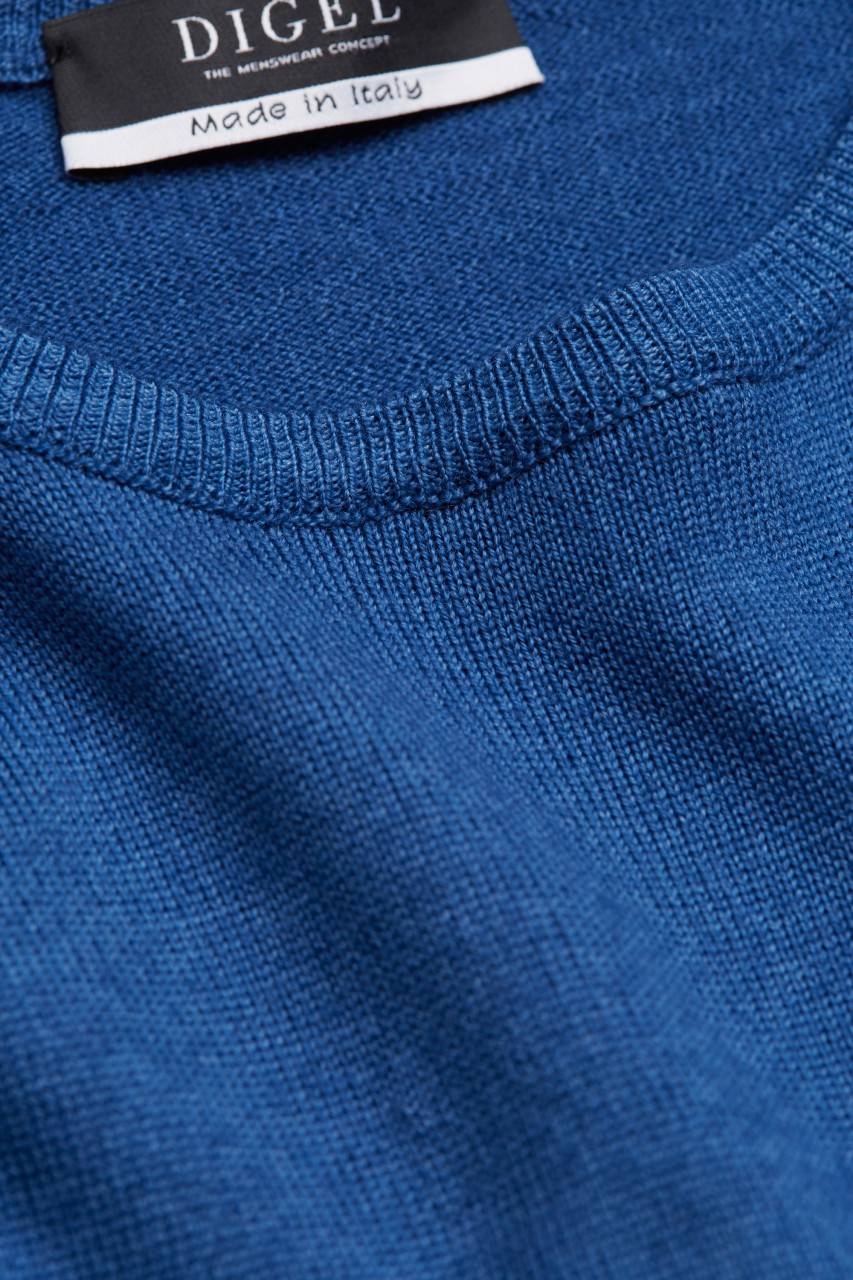 Digel Maglione giro collo digel lana merino modern fit Negozi Online