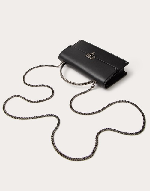 Red Valentino MINI BORSA A MANO ROCKSTUD IN VITELLO Qualità