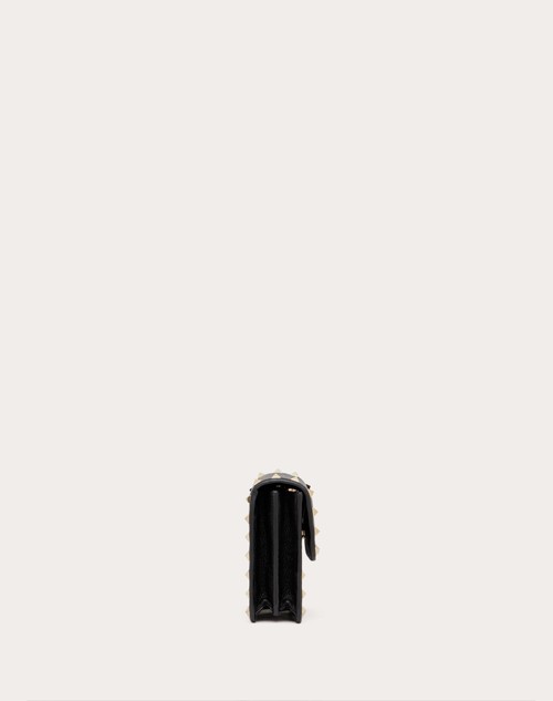 Red Valentino POUCH CON CATENA ROCKSTUD IN VITELLO GRANATO Promozione
