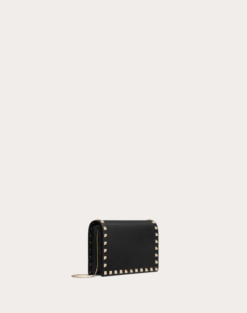 Red Valentino POUCH CON CATENA ROCKSTUD IN VITELLO Shopping Online