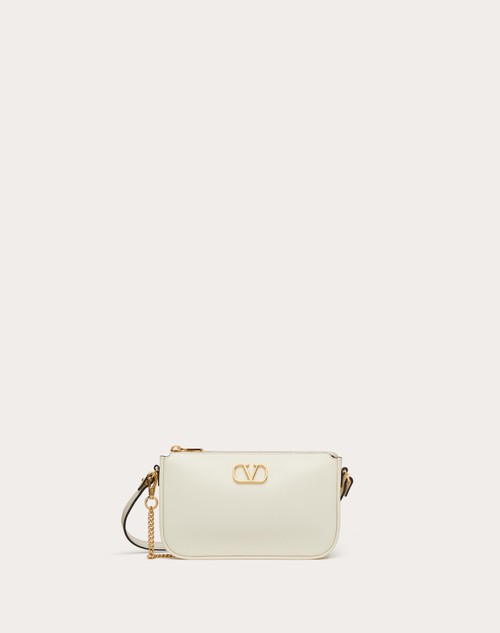 Red Valentino MINI BORSA CON TRACOLLA VLOGO SIGNATURE IN VITELLO Presa
