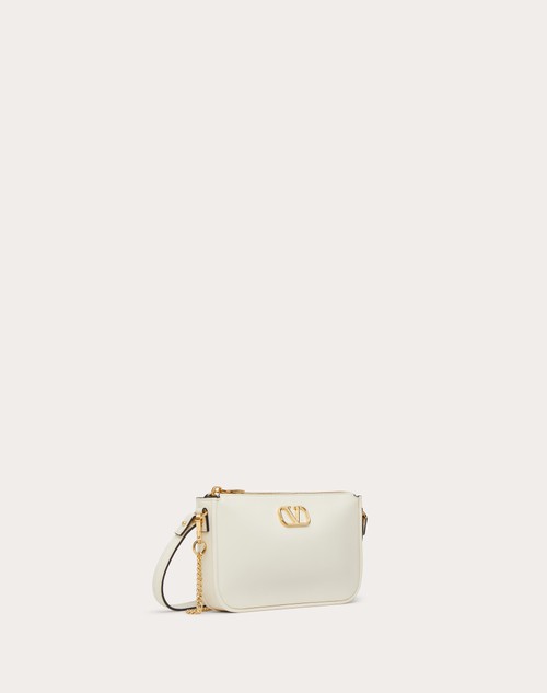 Red Valentino MINI BORSA CON TRACOLLA VLOGO SIGNATURE IN VITELLO Presa