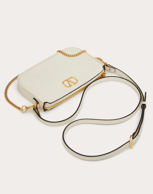 Red Valentino MINI BORSA CON TRACOLLA VLOGO SIGNATURE IN VITELLO Presa