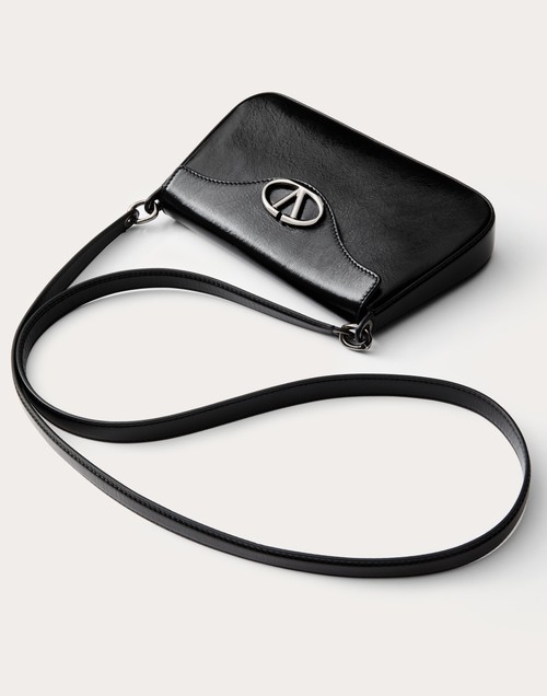 Red Valentino MINI BORSA A TRACOLLA VLOGO THE BOLD EDITION IN VITELLO LUCIDO Offerta