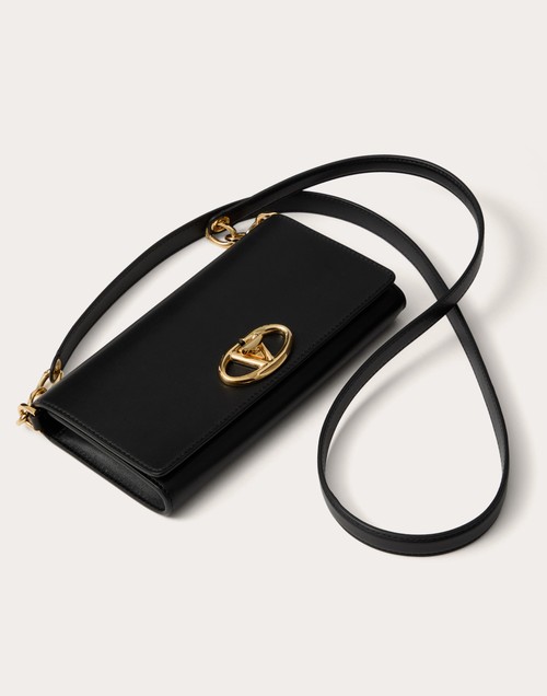 Red Valentino PORTAFOGLIO CON TRACOLLA VLOGO THE BOLD EDITION IN NAPPA Economico