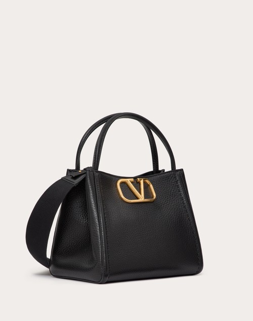 Red Valentino BORSA A MANO MEDIA VALENTINO GARAVANI ALLTIME IN VITELLO GRANATO Saldi Di Fabbrica
