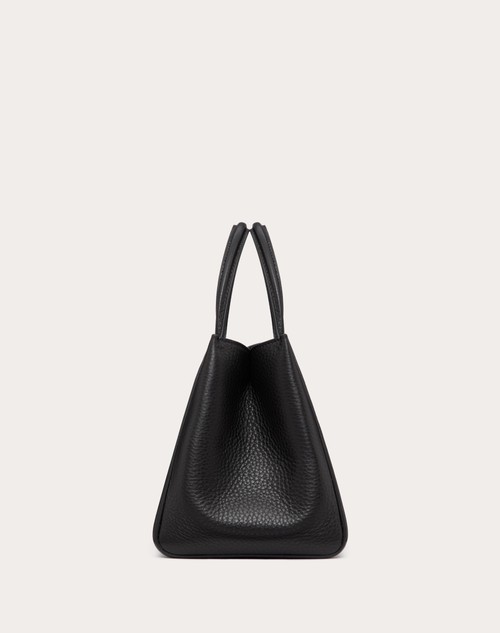 Red Valentino BORSA A MANO MEDIA VALENTINO GARAVANI ALLTIME IN VITELLO GRANATO Offerta Giorno del Papà