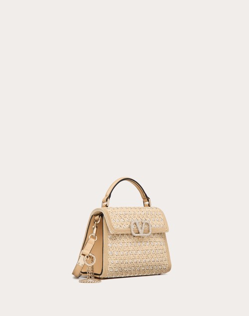 Red Valentino BORSA A MANO MINI VALENTINO GARAVANI VSLING RICAMATA Nuova