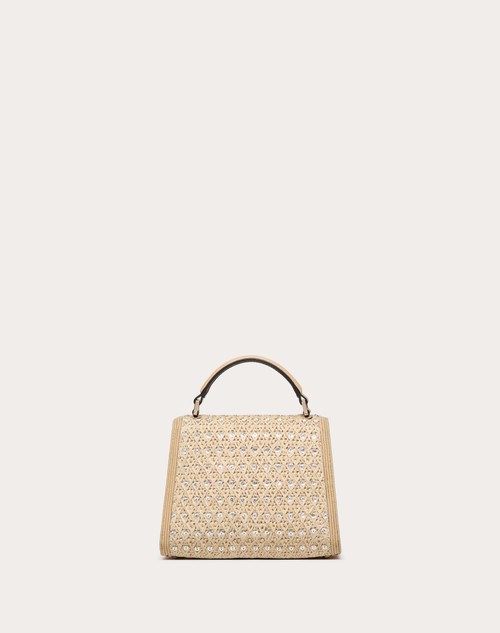 Red Valentino BORSA A MANO MINI VALENTINO GARAVANI VSLING RICAMATA Nuova