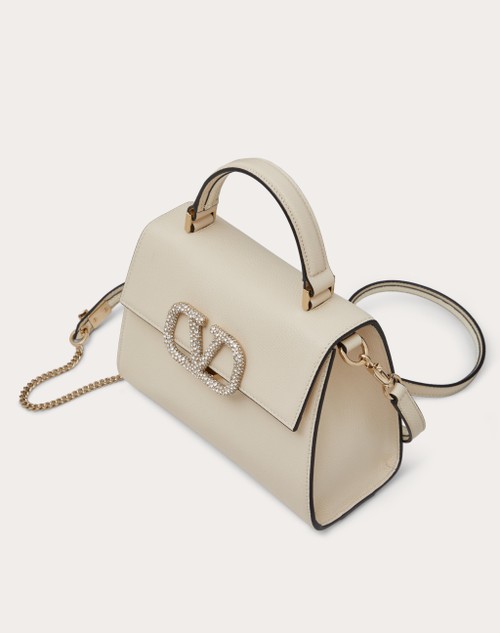 Red Valentino BORSA A MANO PICCOLA VSLING CON LOGO GIOIELLO Italy
