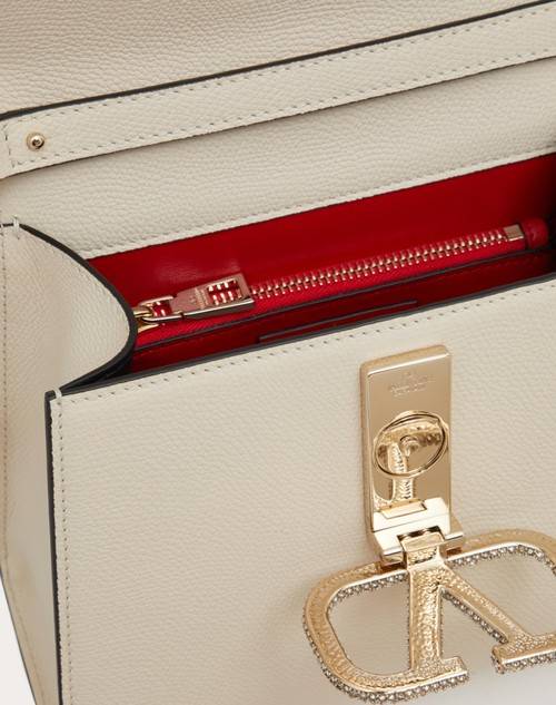 Red Valentino BORSA A MANO PICCOLA VSLING CON LOGO GIOIELLO Italy