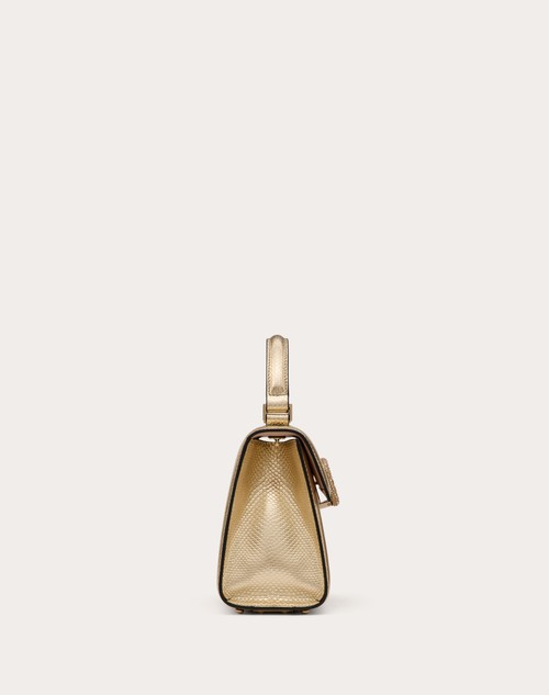 Red Valentino BORSA A MANO PICCOLA VALENTINO GARAVANI VSLING IN KARUNG METALLIZZATO 2025