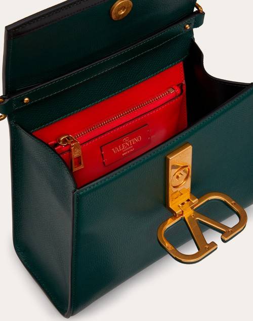 Red Valentino BORSA A MANO PICCOLA VSLING IN VITELLO GRANATO In Linea
