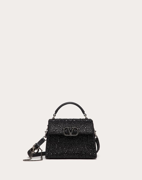 Red Valentino BORSA A MANO MINI VSLING CON RICAMO SPARKLING Qualità Garantita