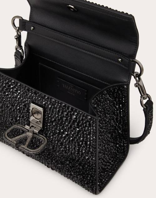 Red Valentino BORSA A MANO MINI VSLING CON RICAMO SPARKLING Qualità Garantita
