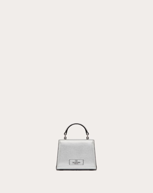 Red Valentino BORSA A MANO MICRO VSLING IN VITELLO GRANATO METALLIZZATO Acquista Ora