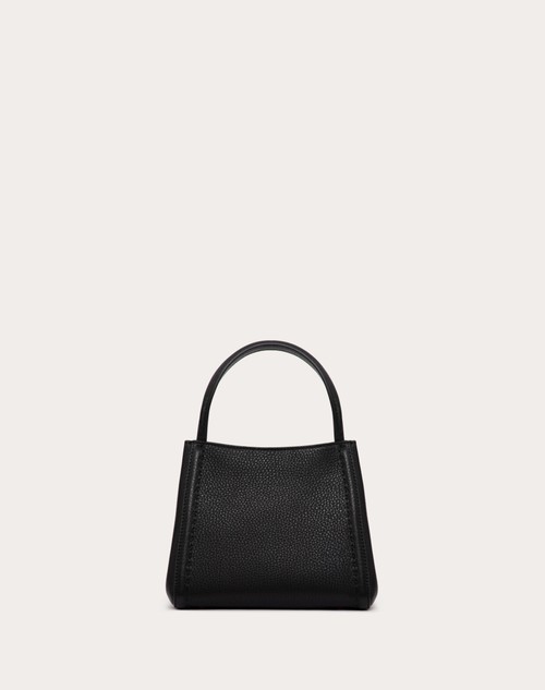 Red Valentino BORSA A MANO PICCOLA VALENTINO GARAVANI ALLTIME IN VITELLO GRANATO Fino Al -60%