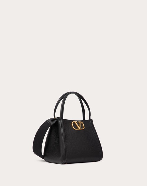 Red Valentino BORSA A MANO PICCOLA VALENTINO GARAVANI ALLTIME IN VITELLO GRANATO Shopping Online