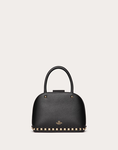Red Valentino BORSA PICCOLA A MANO VALENTINO GARAVANI ROCKSTUD IN VITELLO GRANATO Affare Del Giorno