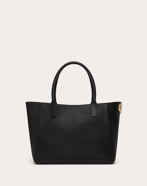 Red Valentino BORSA SHOPPING VLOGO SIDE IN VITELLO NAPPATO Convenienza