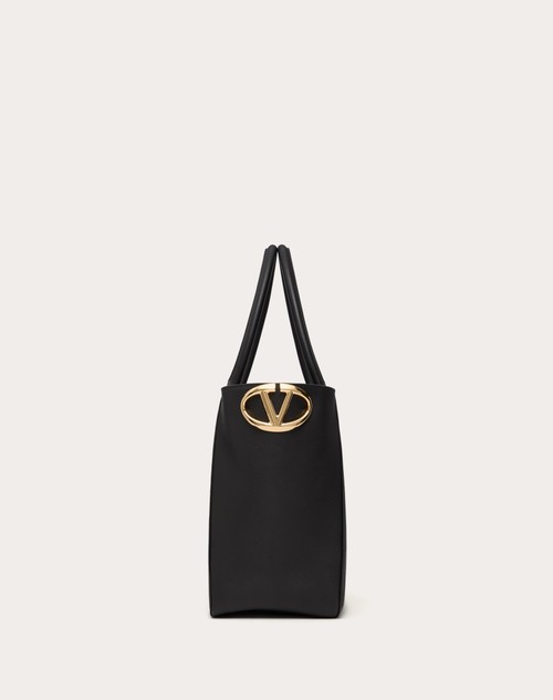 Red Valentino BORSA SHOPPING VLOGO SIDE IN VITELLO NAPPATO Convenienza