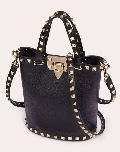 Red Valentino POUCH CON TRACOLLA ROCKSTUD IN VITELLO GRANATO Presa