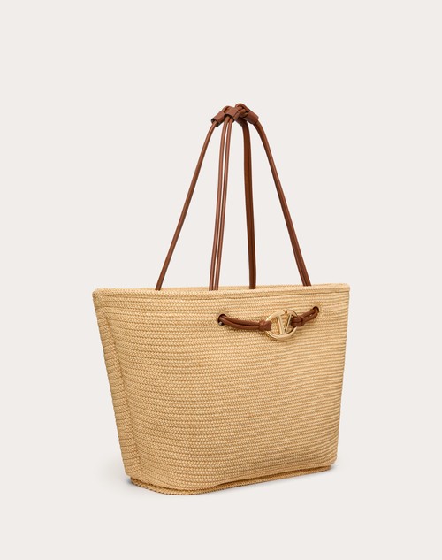 Red Valentino BORSA SHOPPING GRANDE VALENTINO GARAVANI ESCAPE IN RAFIA I Più Venduti