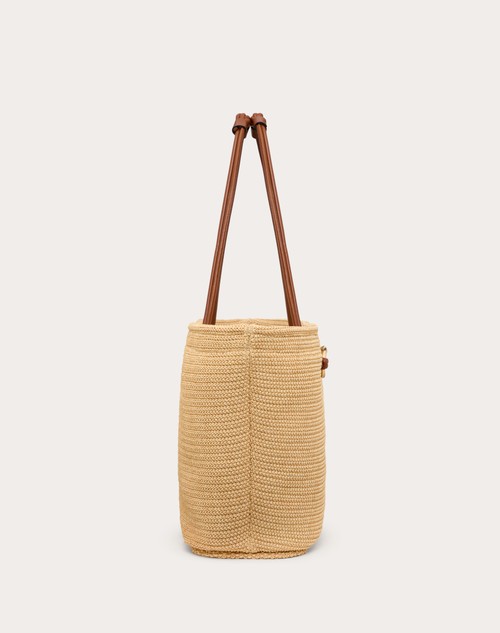Red Valentino BORSA SHOPPING GRANDE VALENTINO GARAVANI ESCAPE IN RAFIA I Più Venduti