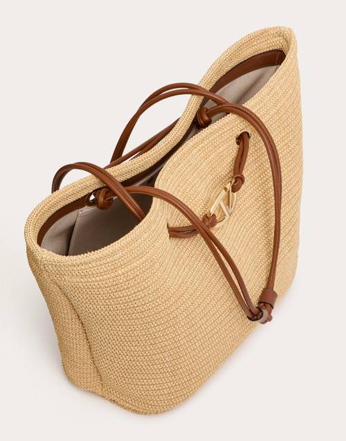 Red Valentino BORSA SHOPPING GRANDE VALENTINO GARAVANI ESCAPE IN RAFIA I Più Venduti