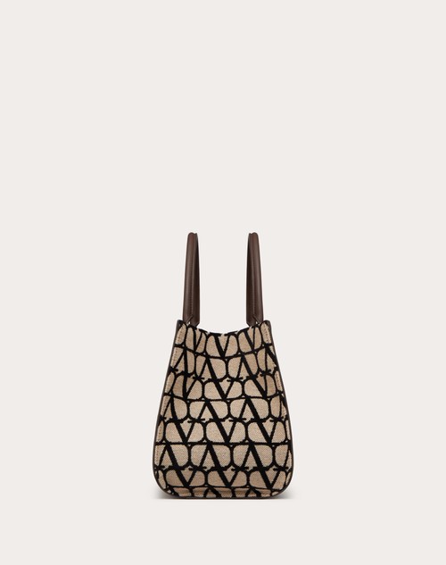 Red Valentino BORSA MEDIA A MANO VLOGO SIGNATURE TOILE ICONOGRAPHE Nuovo