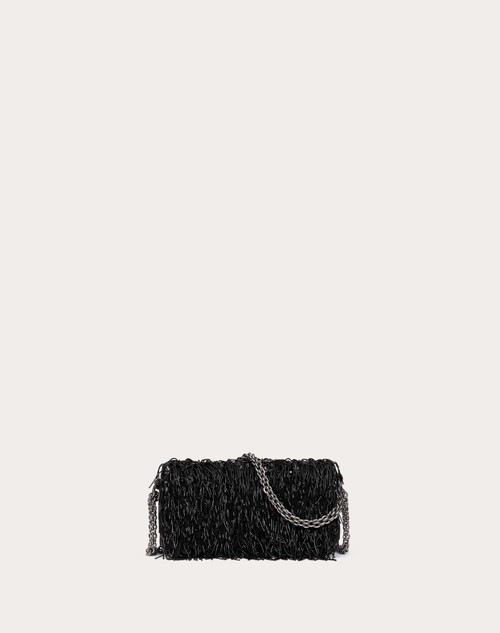 Red Valentino BORSA PICCOLA A SPALLA VALENTINO GARAVANI LOCÒ RICAMATA Promozione