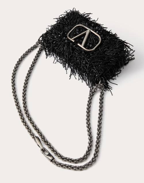 Red Valentino BORSA PICCOLA A SPALLA VALENTINO GARAVANI LOCÒ RICAMATA Promozione