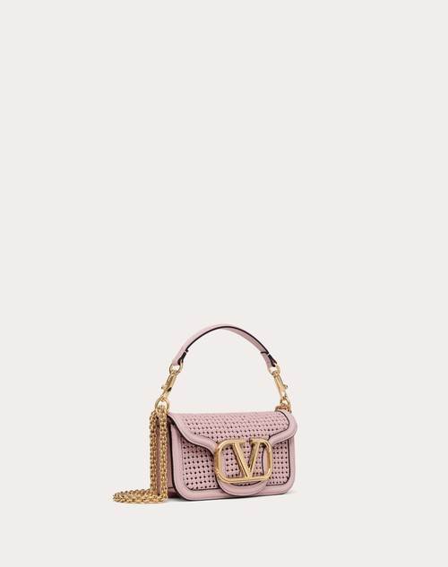 Red Valentino BORSA PICCOLA A SPALLA VALENTINO GARAVANI LOCÒ IN PELLE INTRECCIATA Qualità Garantita