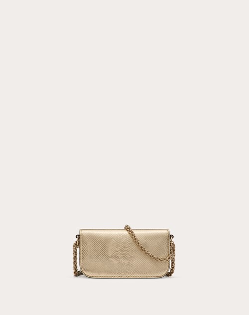 Red Valentino BORSA PICCOLA A SPALLA VALENTINO GARAVANI VALENTINO GARAVANI LOCÒ IN KARUNG METALLIZZATO Acquista Ora