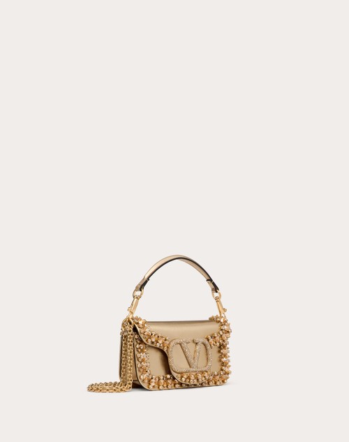 Red Valentino BORSA PICCOLA A SPALLA VALENTINO GARAVANI LOCÒ RICAMATA Consegna Veloce