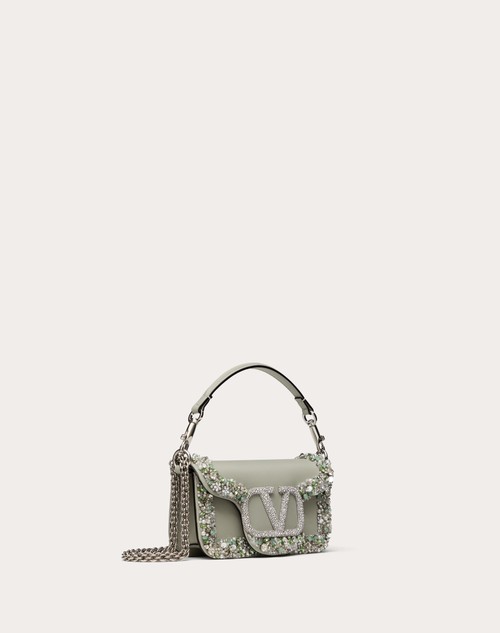 Red Valentino BORSA PICCOLA A SPALLA VALENTINO GARAVANI LOCÒ RICAMATA Promozione Limitata