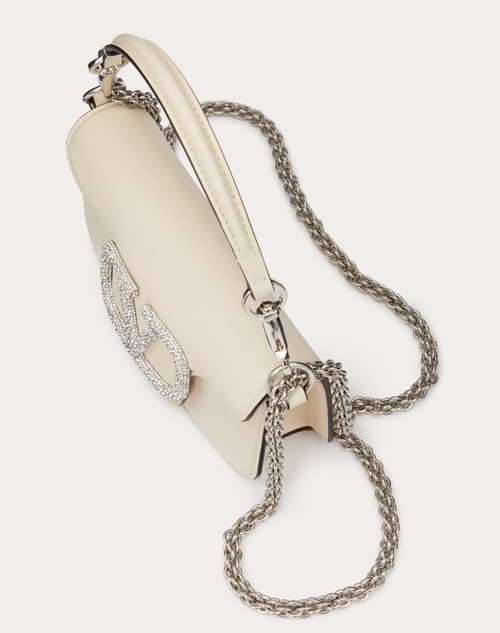 Red Valentino BORSA PICCOLA A SPALLA VALENTINO GARAVANI LOCÒ CON LOGO GIOIELLO Fino Al -60%