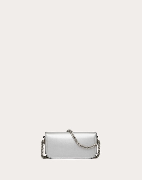 Red Valentino BORSA PICCOLA A SPALLA VALENTINO GARAVANI LOCÒ IN VITELLO METALLIZZATO Convenienza