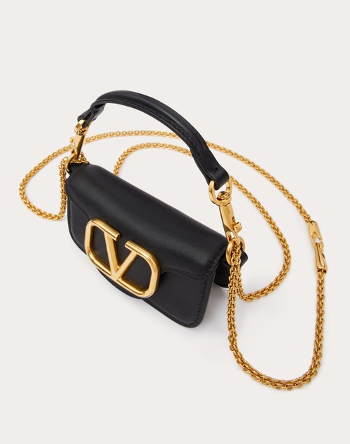 Red Valentino BORSA MICRO CON CATENA VALENTINO GARAVANI LOCÒ IN VITELLO Economico