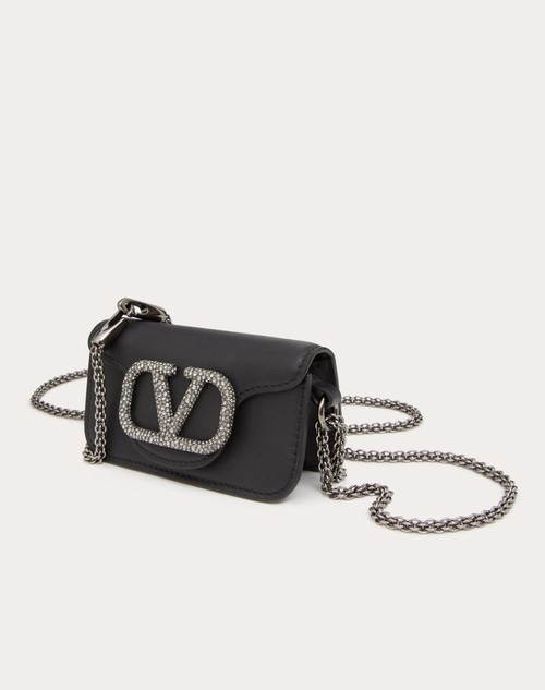 Red Valentino BORSA MICRO CON CATENA VALENTINO GARAVANI LOCÒ CON LOGO GIOIELLO Online