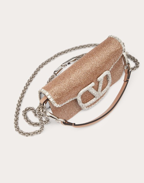 Red Valentino BORSA PICCOLA A SPALLA VALENTINO GARAVANI LOCÒ RICAMATA Vendita Economica