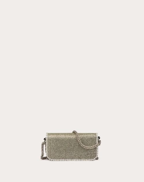 Red Valentino BORSA PICCOLA A SPALLA VALENTINO GARAVANI LOCÒ RICAMATA Saldi Di Fabbrica
