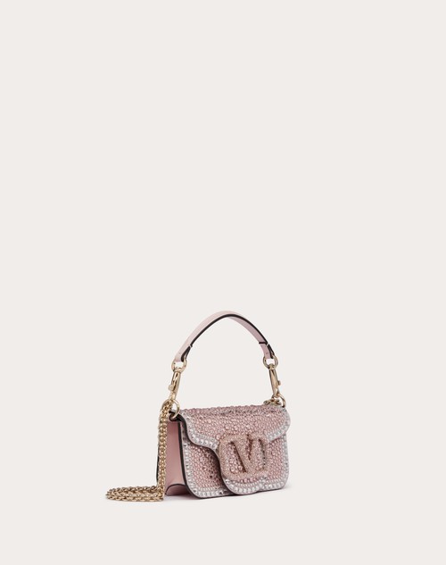 Red Valentino BORSA PICCOLA A SPALLA VALENTINO GARAVANI LOCÒ CON STRASS I Più Venduti