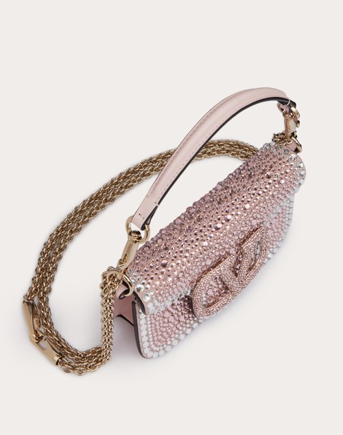 Red Valentino BORSA PICCOLA A SPALLA VALENTINO GARAVANI LOCÒ CON STRASS I Più Venduti